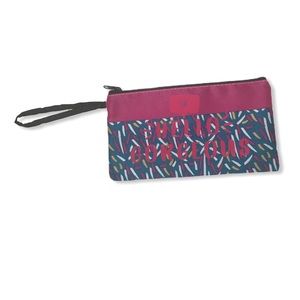 Hello Gorgeous Wristlet Makeup Bag